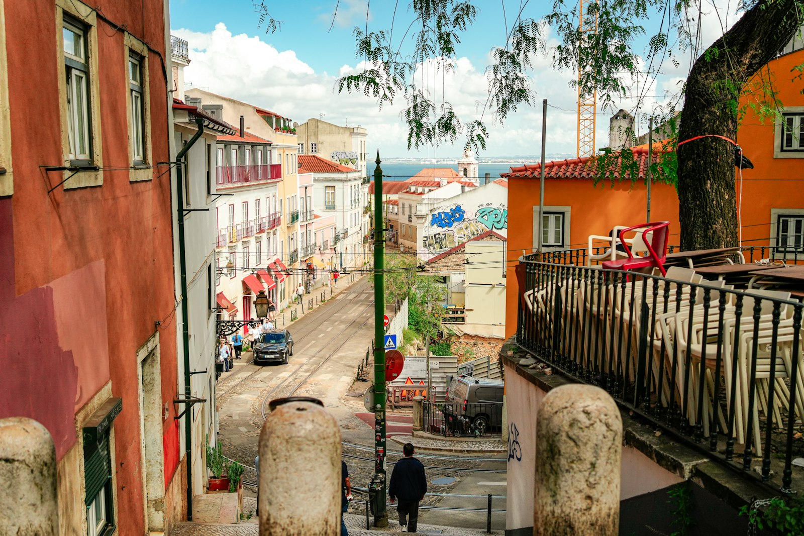 Edifício reabilitado na Zona Velha do Funchal